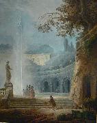 Robert The Fountain Kimbell Hubert Robert